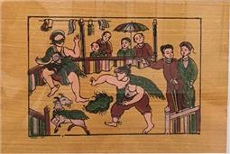 Trưng bày hơn 100 hiện vật, tranh dân gian Đông Hồ